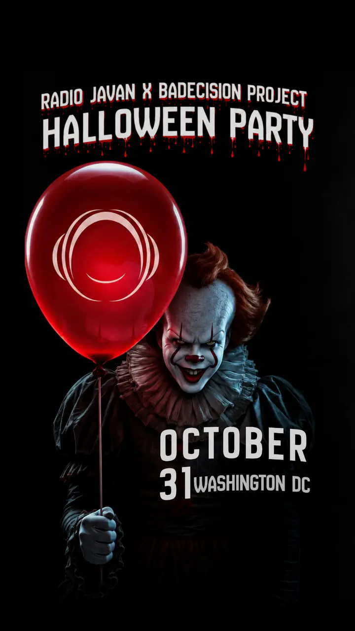 Radio Javan Halloween Party · Washington, D.C. flyer