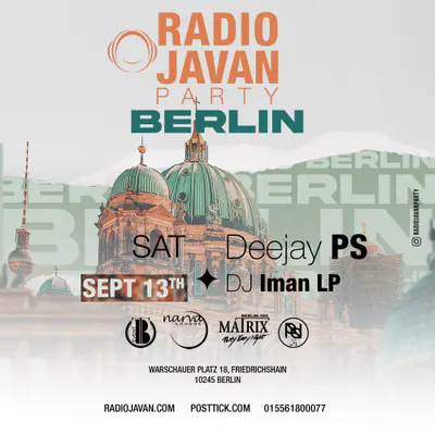 Radio Javan Party Berlin, September 2025